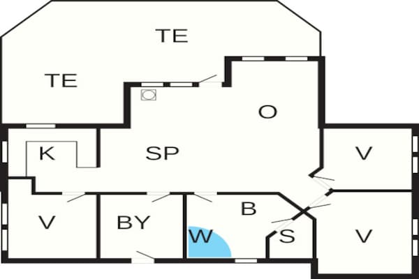 Foto van 8 persoons vakantie huis in Ebeltoft-By Traum - Vakantiehuis in Ebeltoft - FloorPlan