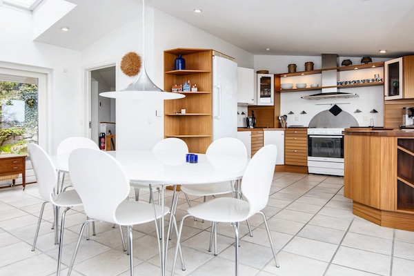 Foto van Panoramisch toevluchtsoord in Andkaer Vig - Vakantiehuis in Børkop - Indoor
