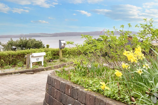 Foto van Panoramisch toevluchtsoord in Andkaer Vig - Vakantiehuis in Børkop - WaterView