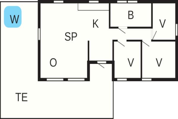 Foto van 6 persoons vakantie huis in Storfosna-By Traum - Vakantiehuis in Storfosna - FloorPlan