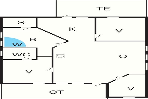 Foto van 6 persoons vakantie huis in Oksbøl-By Traum - Vakantiehuis in Oksbøl - FloorPlan