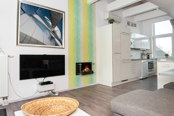 Foto van Vakantiehuis Oostzee met uitzicht op de haven - Vakantiehuis in Wendtorf - Indoor