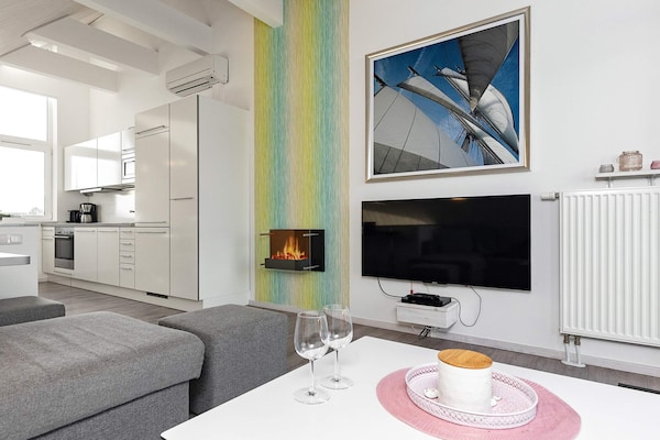 Foto van Vakantiehuis met uitzicht op zee - Vakantiehuis in Wendtorf - Indoor