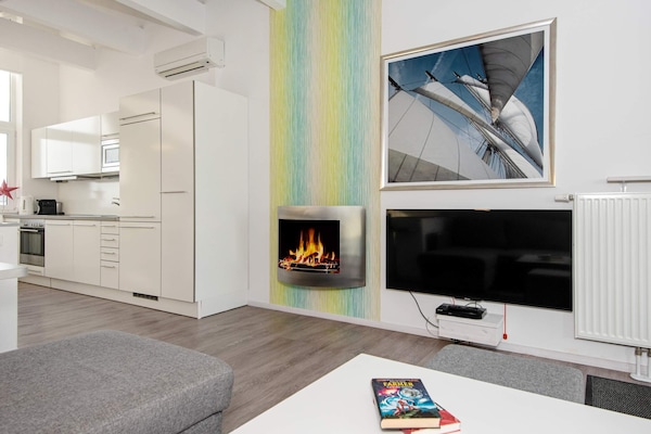 Foto van Luxe vakantiehuis met uitzicht op het meer - Vakantiehuis in Wendtorf - Indoor