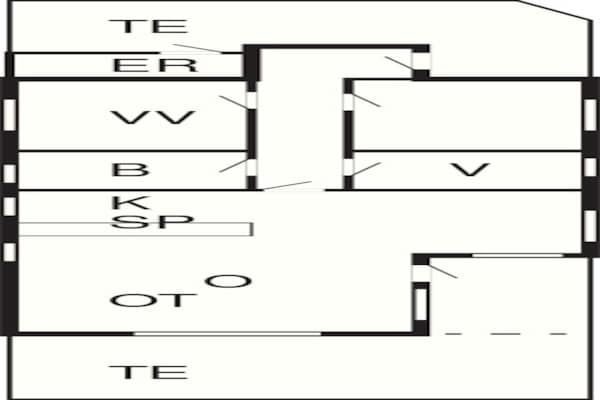 Foto van 6 persoons vakantie huis in Løkken-By Traum - Vakantiehuis in Løkken - FloorPlan
