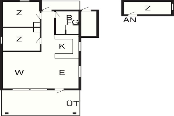 Foto van 6 persoons vakantie huis in Skibby-By Traum - Vakantiehuis in Skibby - FloorPlan