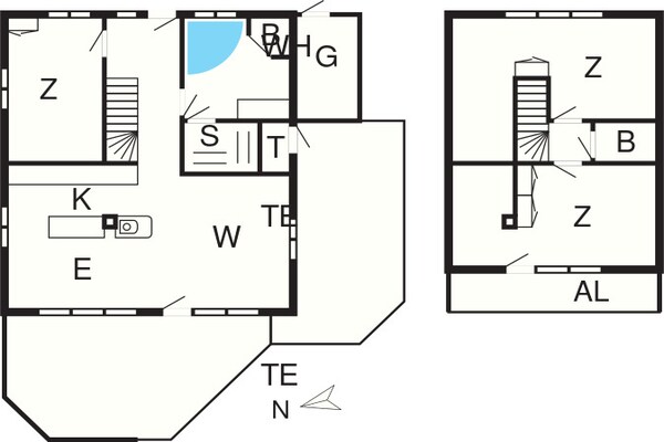Foto van 7 persoons vakantie huis in Gelting - Vakantiehuis in Gelting - FloorPlan