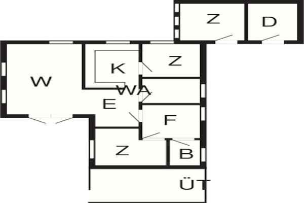 Foto van 6 persoons vakantie huis in Slagelse-By Traum - Vakantiehuis in Slagelse - FloorPlan