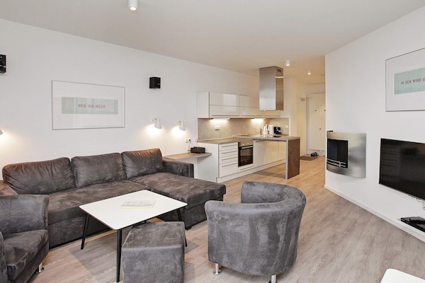 Foto van Vakantie aan de Oostzee met uitzicht op de haven - Vakantiehuis in Wendtorf - Indoor