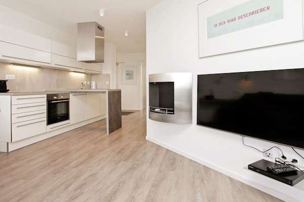 Foto van Appartement met panoramisch uitzicht op de haven - Vakantiehuis in Wendtorf - Indoor