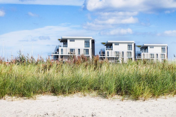 Foto van Appartement met panoramisch uitzicht op de haven - Vakantiehuis in Wendtorf - Outdoor