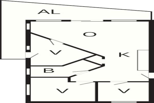 Foto van Stijlvol verblijf aan de jachthaven - Vakantiehuis in Wendtorf - FloorPlan