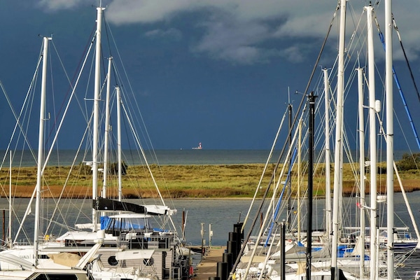 Foto van Appartement met uitzicht op zee en balkon - Vakantiehuis in Wendtorf - WaterView