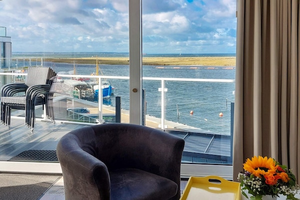 Foto van Appartement met uitzicht op zee en balkon - Vakantiehuis in Wendtorf - WaterView