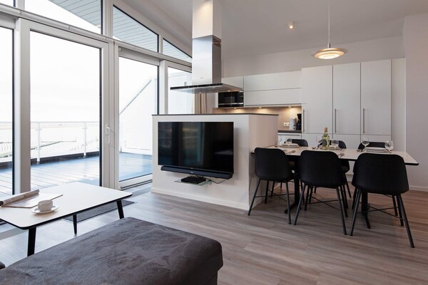 Foto van Penthouse met uitzicht op de Oostzee - Vakantiehuis in Wendtorf - Indoor