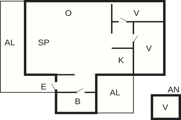 Foto van 7 persoons vakantie huis in VIRSERUM-By Traum - Vakantiehuis in VIRSERUM - FloorPlan