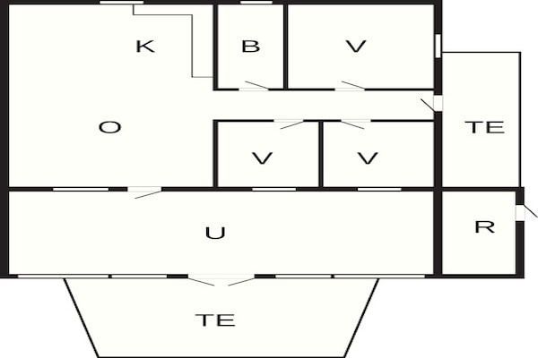 Foto van 6 persoons vakantie huis in Vinderup-By Traum - Vakantiehuis in Vinderup - FloorPlan