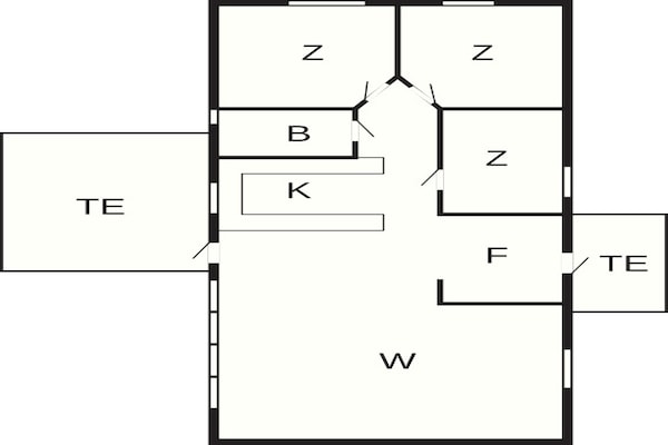 Foto van 6 persoons vakantie huis in Vena-By Traum - Vakantiehuis in Vena - FloorPlan