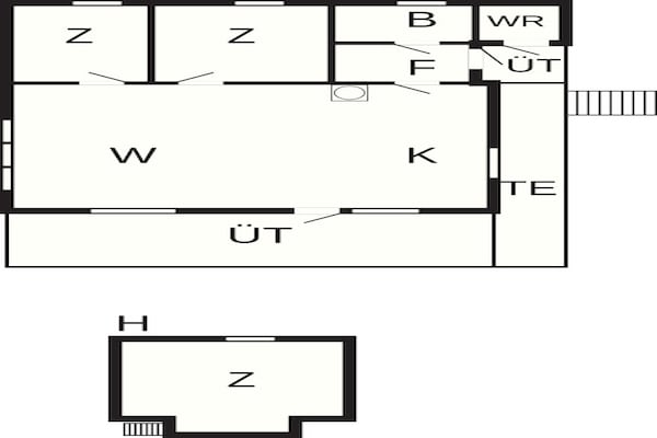 Foto van 6 persoons vakantie huis in Bud-By Traum - Vakantiehuis in Bud - FloorPlan