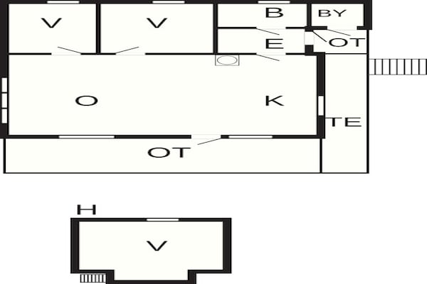 Foto van 6 persoons vakantie huis in Bud-By Traum - Vakantiehuis in Bud - FloorPlan