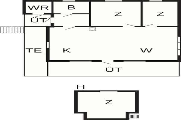 Foto van 6 persoons vakantie huis in Bud-By Traum - Vakantiehuis in Bud - FloorPlan