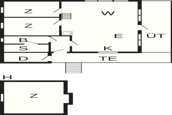 Foto van 6 persoons vakantie huis in Bud-By Traum - Vakantiehuis in Bud - FloorPlan