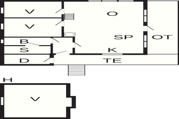 Foto van 6 persoons vakantie huis in Bud-By Traum - Vakantiehuis in Bud - FloorPlan