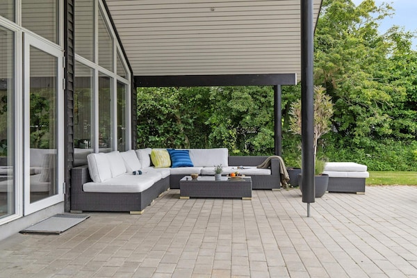 Foto van Luxe retraite met zwembad - Vakantiehuis in Jægerspris - Outdoor