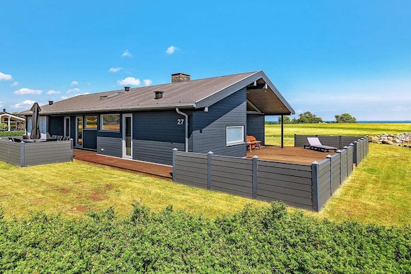 Foto van Vakantiehuis aan de kust met spa en sauna - Vakantiehuis in Rudkøbing - Outdoor