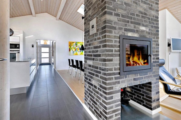 Foto van Vakantiehuis aan de kust met spa en sauna - Vakantiehuis in Rudkøbing - WaterView