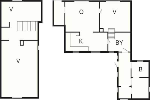 Foto van 5 persoons vakantie huis in Løkken-By Traum - Vakantiehuis in Løkken - FloorPlan