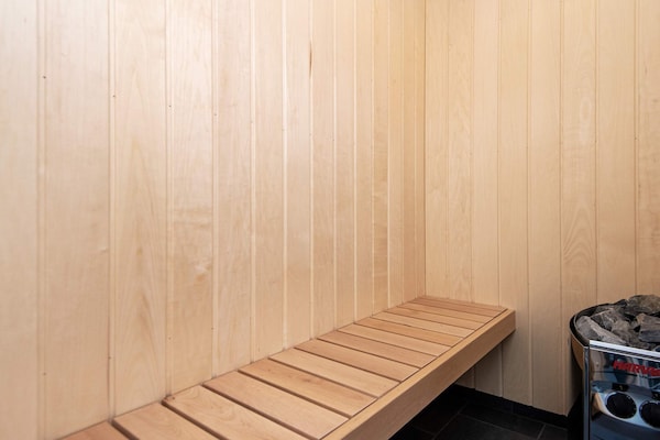 Foto van Luxe strandhuis met spa - Vakantiehuis in Børkop - Sauna
