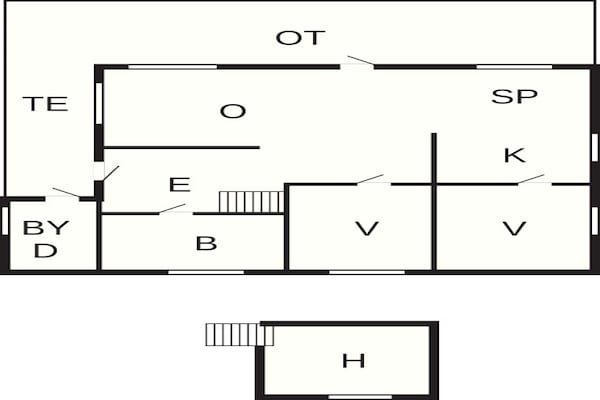 Foto van 6 persoons vakantie huis in VATNE-By Traum - Vakantiehuis in Vatne - FloorPlan