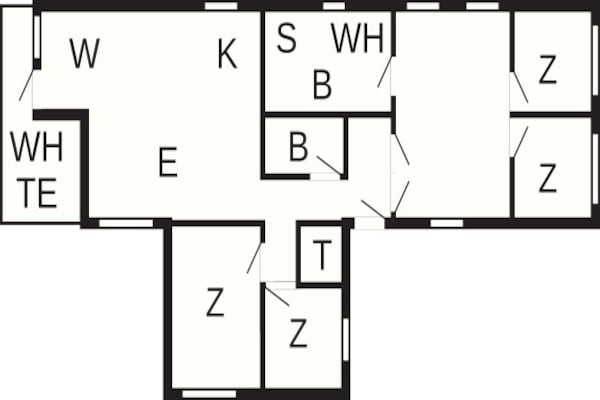 Foto van 10 persoons vakantie huis in Bogense-By Traum - Vakantiehuis in Bogense - FloorPlan