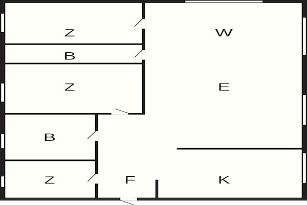 Foto van Rustig toevluchtsoord in Bogense - Vakantiehuis in Bogense - FloorPlan