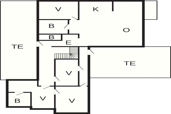 Foto van Gezinsvriendelijk huis aan het strand - Vakantiehuis in Ebeltoft - FloorPlan