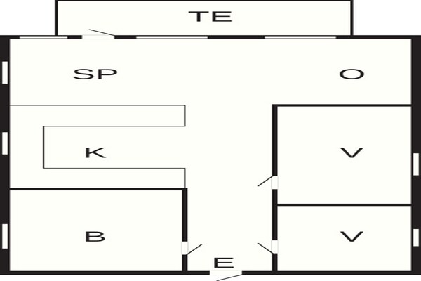Foto van 6 persoons vakantie huis in Væggerløse-By Traum - Vakantiehuis in Væggerløse - FloorPlan