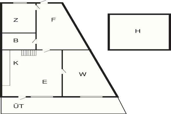 Foto van 6 persoons vakantie huis in Ringkøbing-By Traum - Vakantiehuis in Ringkøbing - FloorPlan