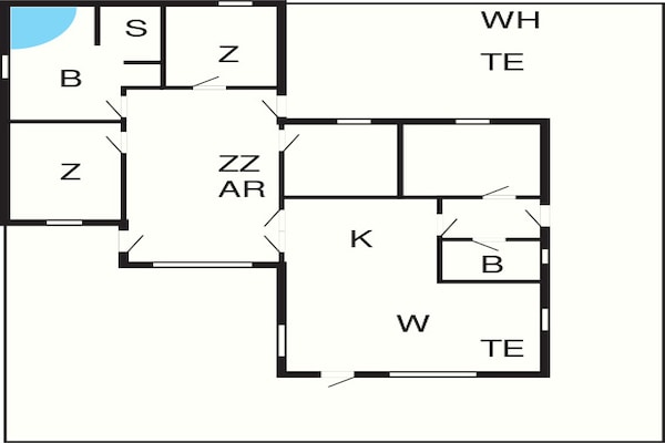 Foto van 10 persoons vakantie huis in Løkken-By Traum - Vakantiehuis in Løkken - FloorPlan