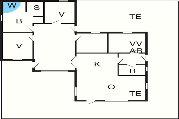 Foto van 10 persoons vakantie huis in Løkken-By Traum - Vakantiehuis in Løkken - FloorPlan