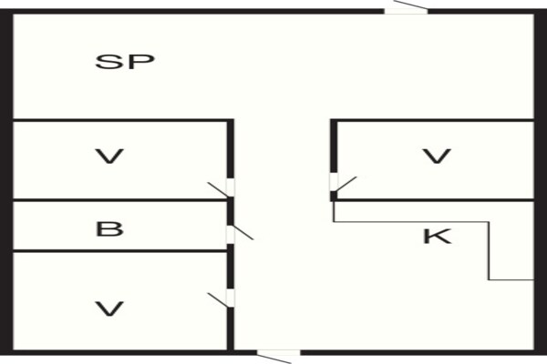 Foto van Rustige oase in Knebel - Vakantiehuis in Knebel - FloorPlan