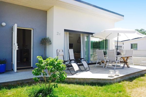 Foto van Moderne strandcottage in Tofta, Gotland - Vakantiehuis in GOTLANDS TOFTA - Outdoor