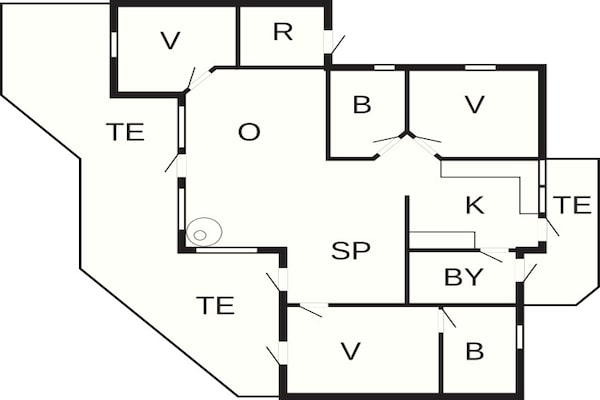 Foto van 6 persoons vakantie huis in Vejby-By Traum - Vakantiehuis in Vejby - FloorPlan