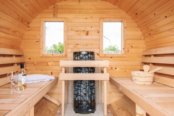 Foto van Luxe spa-retraite in Thorsminde - Vakantiehuis in Ulfborg - Sauna