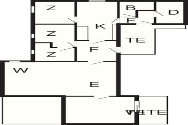 Foto van Luxe spa-retraite in Thorsminde - Vakantiehuis in Ulfborg - FloorPlan