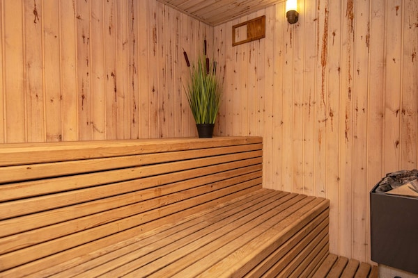 Foto van Luxe toevluchtsoord in Toftum - Vakantiehuis in Rømø - Sauna