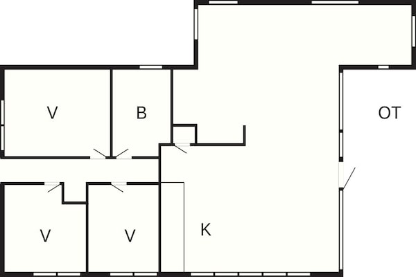 Foto van 6 persoons vakantie huis in Ålbæk-By Traum - Vakantiehuis in Ålbæk - FloorPlan