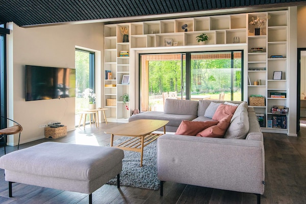Foto van Panoramisch toevluchtsoord met zwembad - Vakantiehuis in Sjølund - Indoor