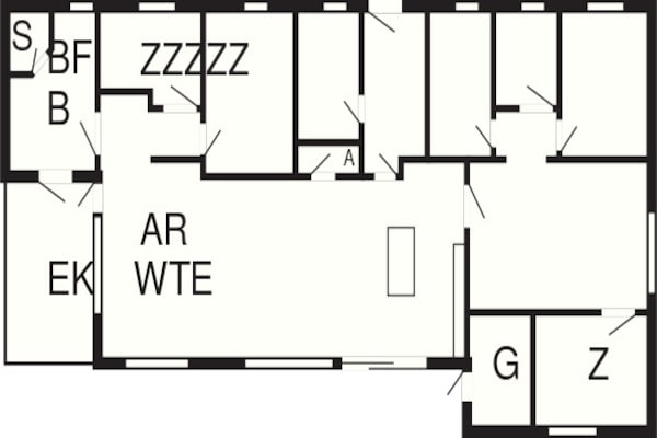 Foto van 14 persoons vakantie huis in Ebeltoft-By Traum - Vakantiehuis in Ebeltoft - FloorPlan