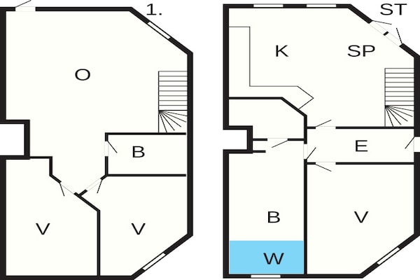 Foto van 8 persoons vakantie huis in Bogense-By Traum - Vakantiehuis in Bogense - FloorPlan